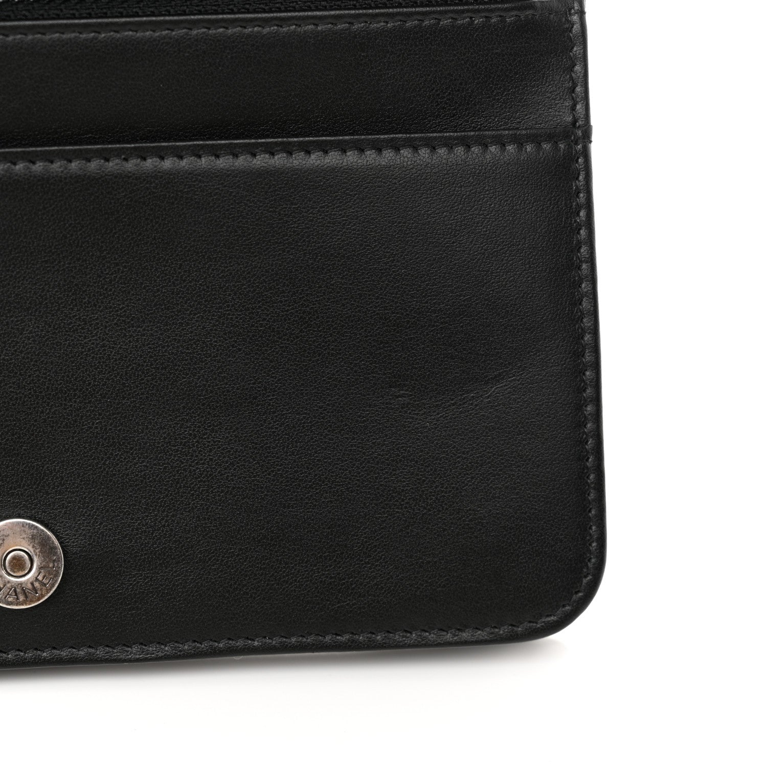 Chanel Caviar Quilted Boy Wallet On Chain WOC Black 12 of 14