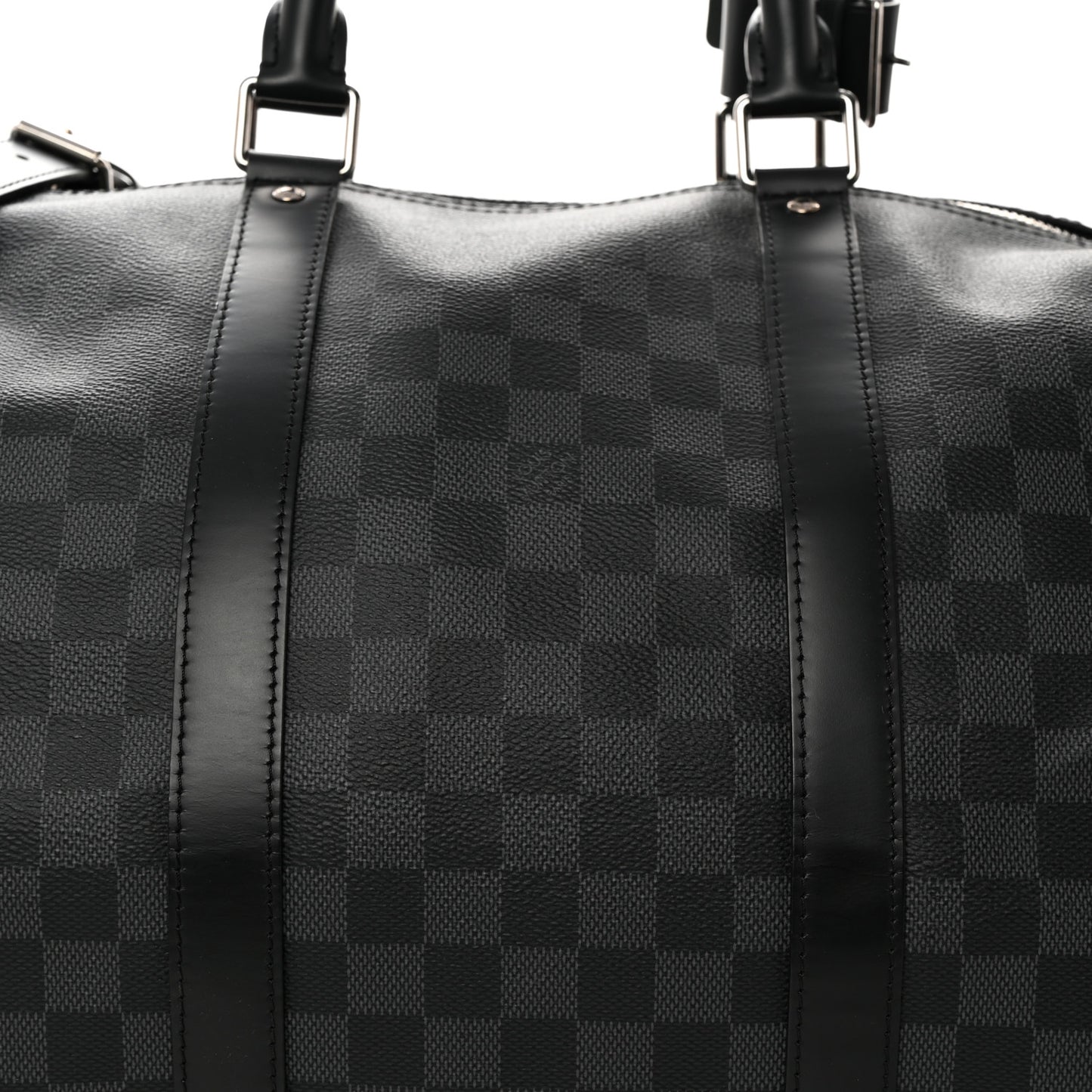 Damier Graphite Keepall Bandouliere 55