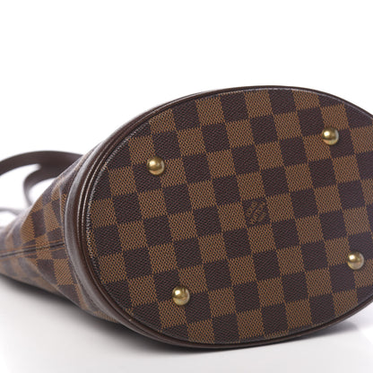 Louis Vuitton Damier Ebene Marais Bucket 23 9 of 14