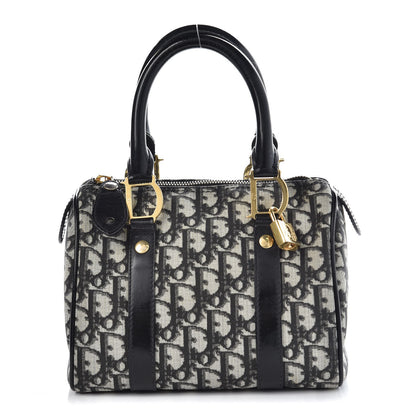 Christian Dior Monogram Boston Black 1 of 9