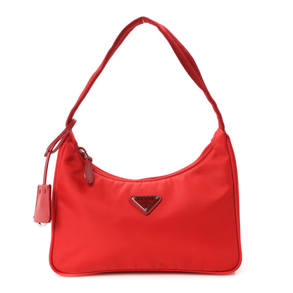 Prada Tessuto Nylon Mini Re-Edition 2000 Bag Rosso 1 of 11