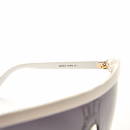 Gucci Rimless Shield 3554/S Sunglasses White 6 of 8