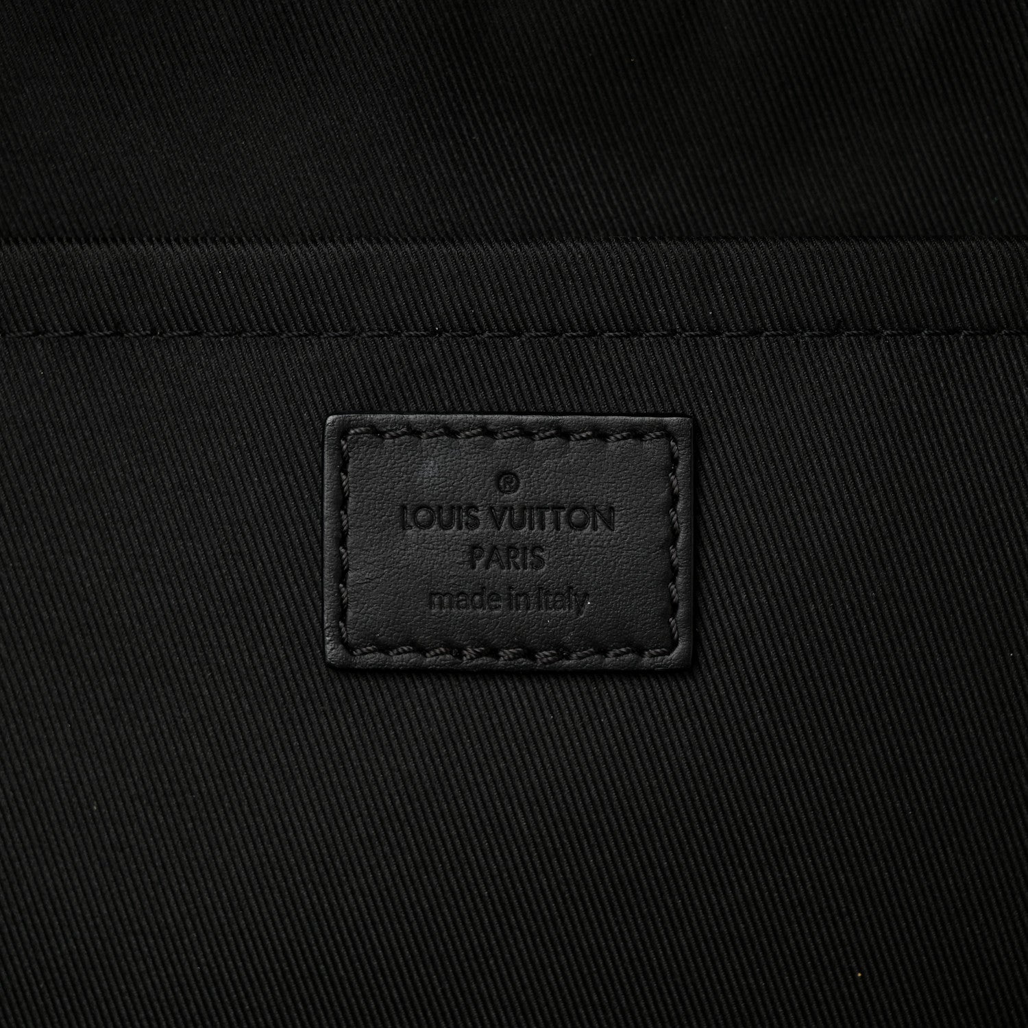Louis Vuitton Monogram Seal Armand Backpack Black 6 of 9