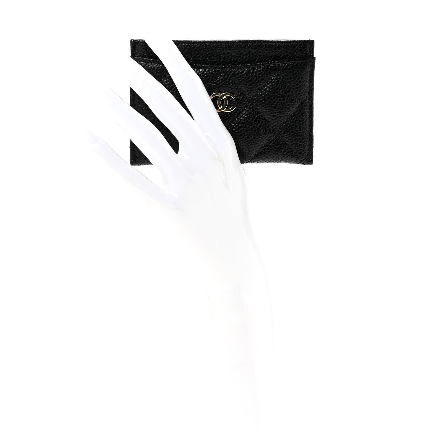 Chanel Caviar Quilted Card Holder Black 2 of 7