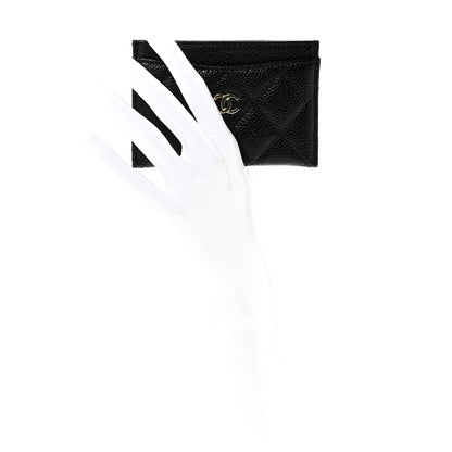 Chanel Caviar Quilted Card Holder Black 2 of 7