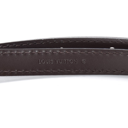 Louis Vuitton Calfskin 16mm Adjustable Shoulder Strap Brown 3 of 7