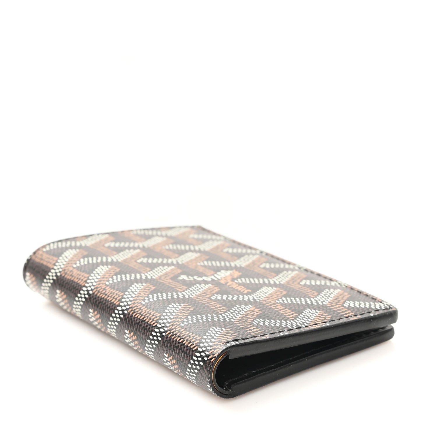 Goyardine Saint Pierre Card Holder Black