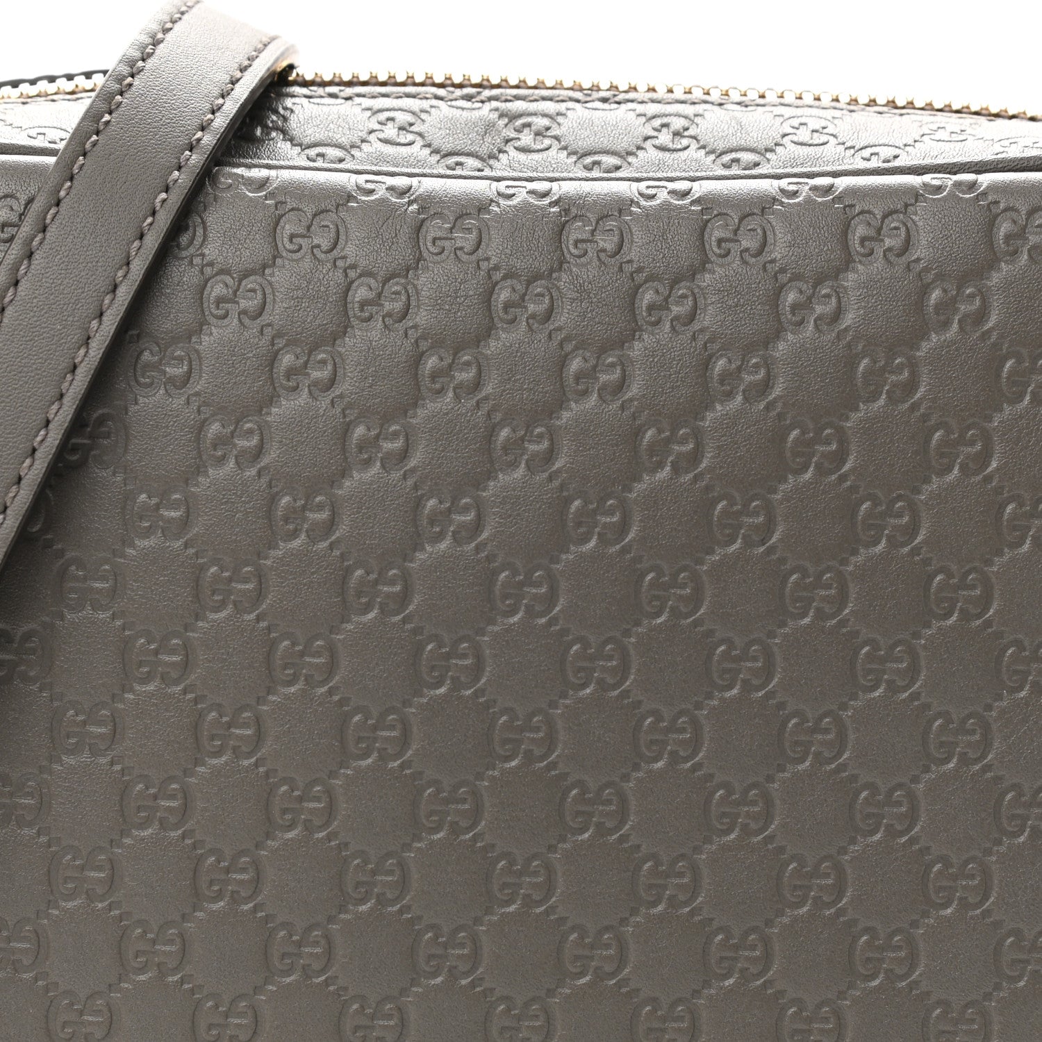 Gucci Microguccissima Mini Bree Messenger Bag Grey 8 of 10