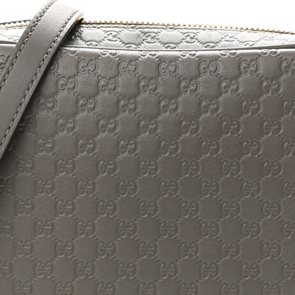 Gucci Microguccissima Mini Bree Messenger Bag Grey 8 of 10