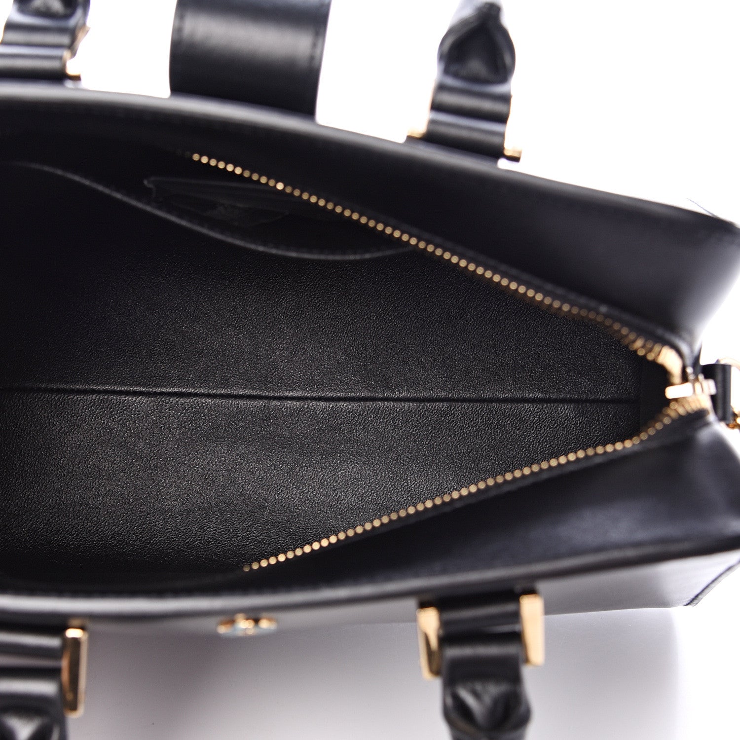 Saint Laurent Calfskin Baby Monogram Cabas Black 4 of 11
