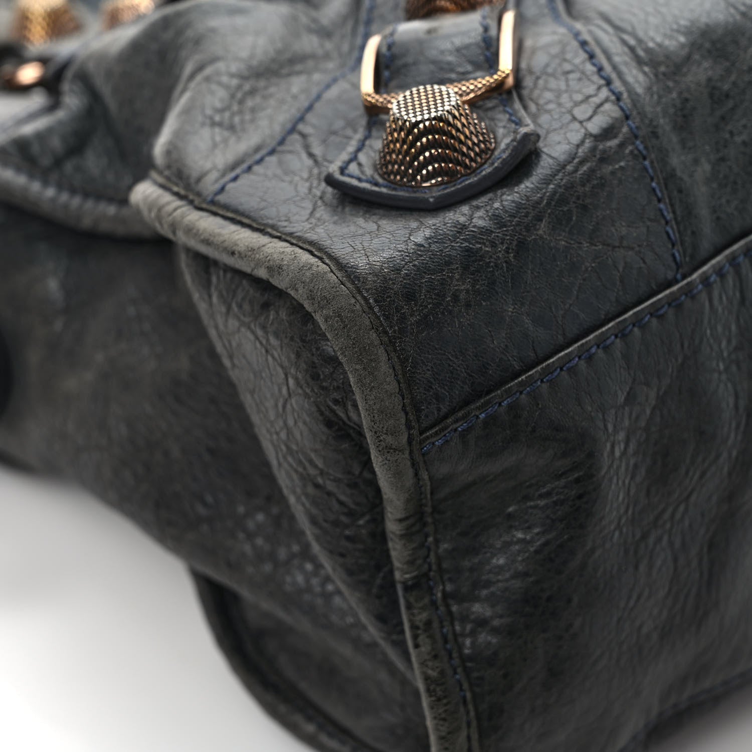 Balenciaga Agneau Giant 21 Rose Gold Hardware City Anthracite 10 of 14