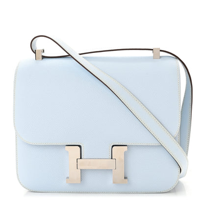 Hermes Epsom Constance 24 Bleu Brume 1 of 17
