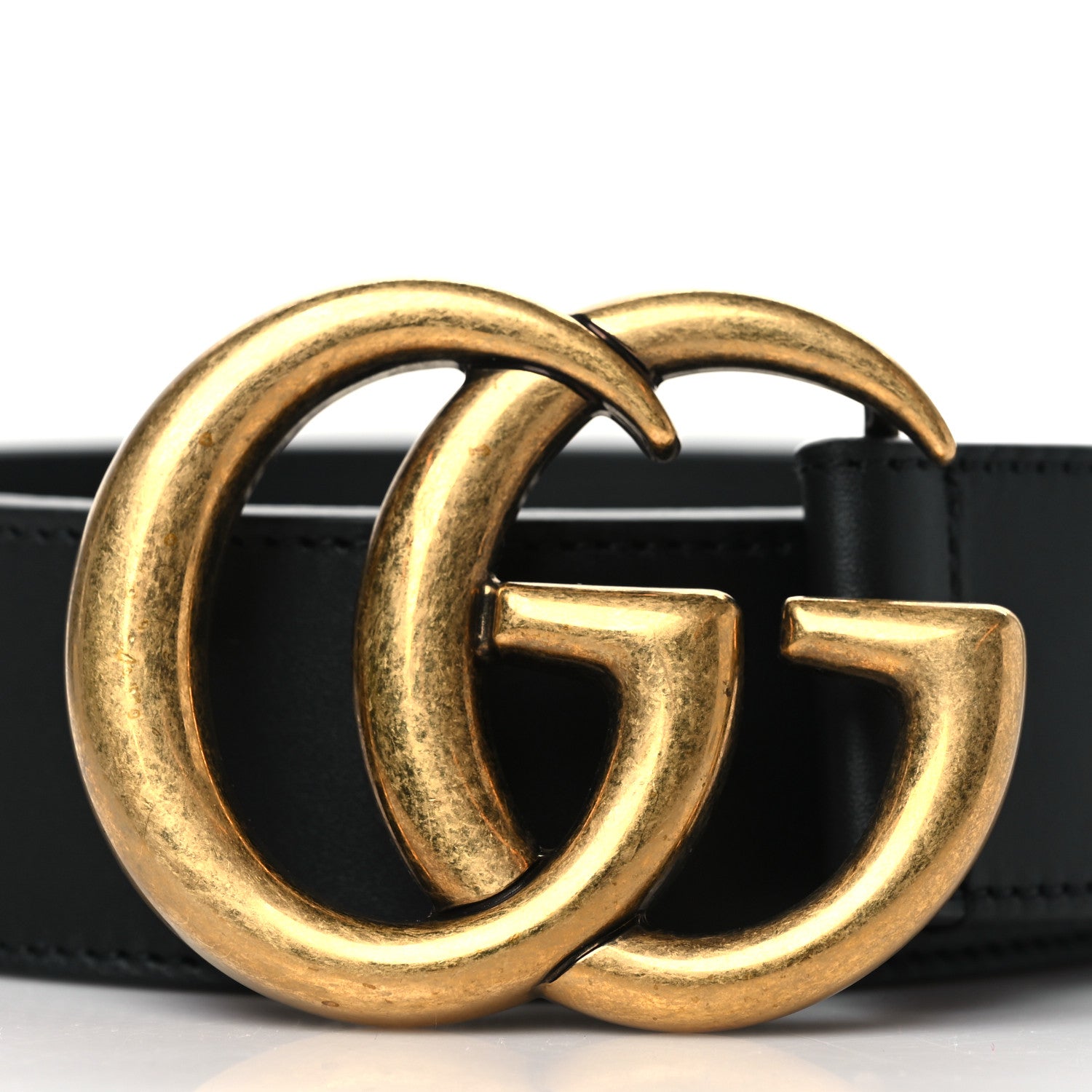 Gucci Calfskin Double G 40mm Belt 90 36 Black 2 of 7