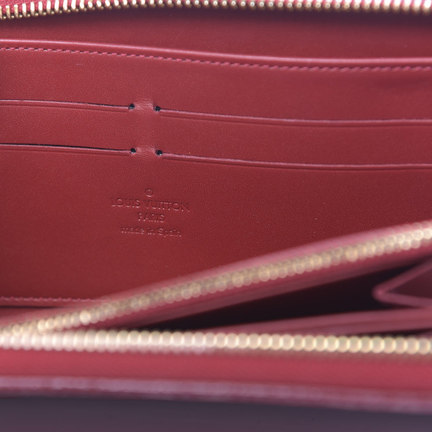 Louis Vuitton Vernis Zippy Wallet Pomme D'Amour 6 of 6