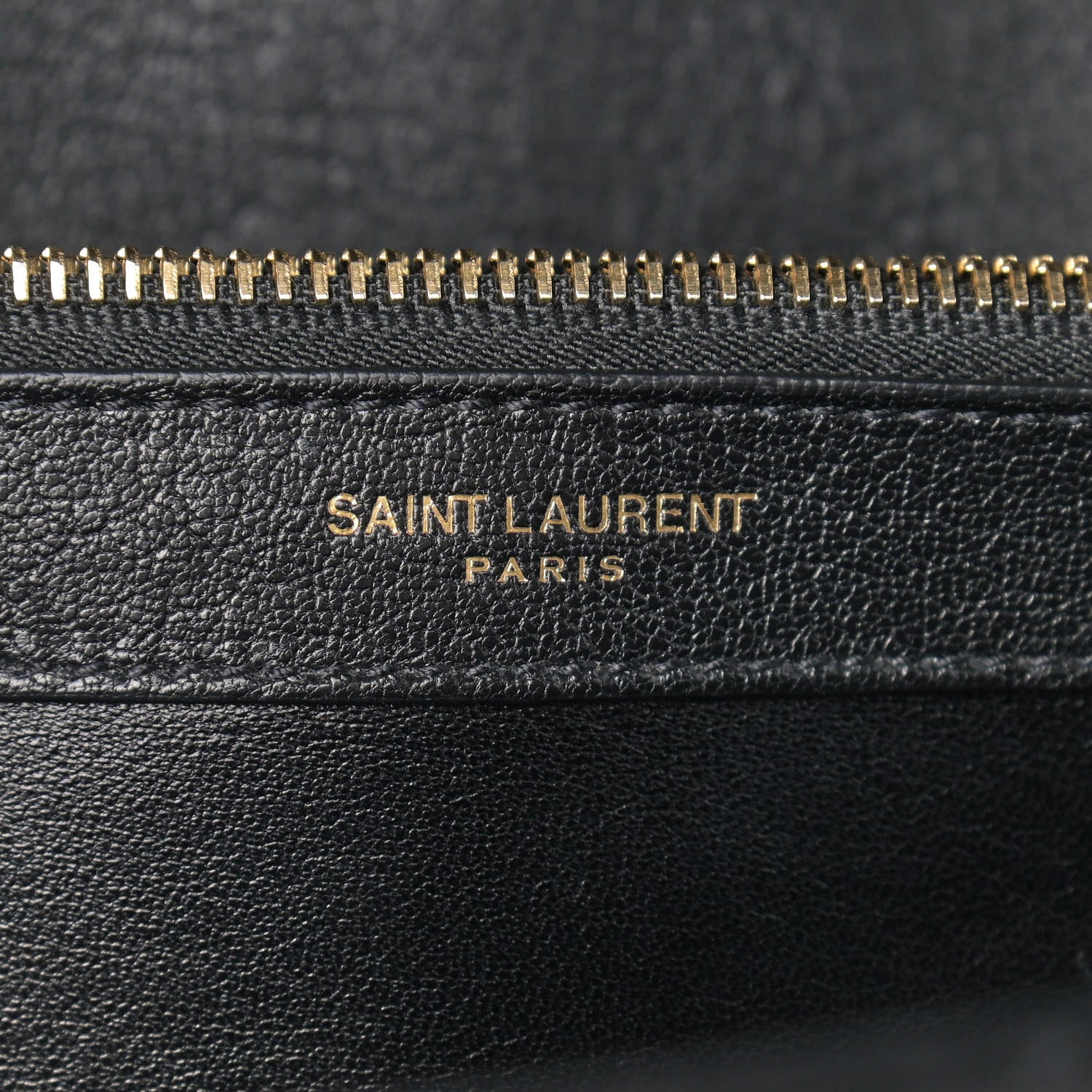 Saint Laurent Sheepskin Matelasse Chevron Monogram Large College Satchel Black 7 of 14