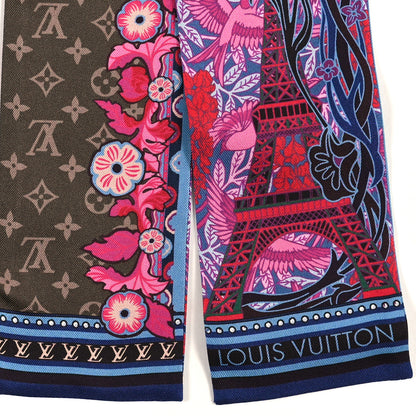 Louis Vuitton Silk Louis A Paris Bandeau Fuchsia 3 of 3