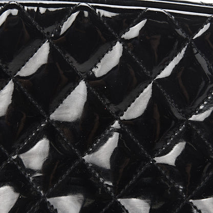 Chanel Patent Quilted Medium Just Mademoiselle Black 8 of 12