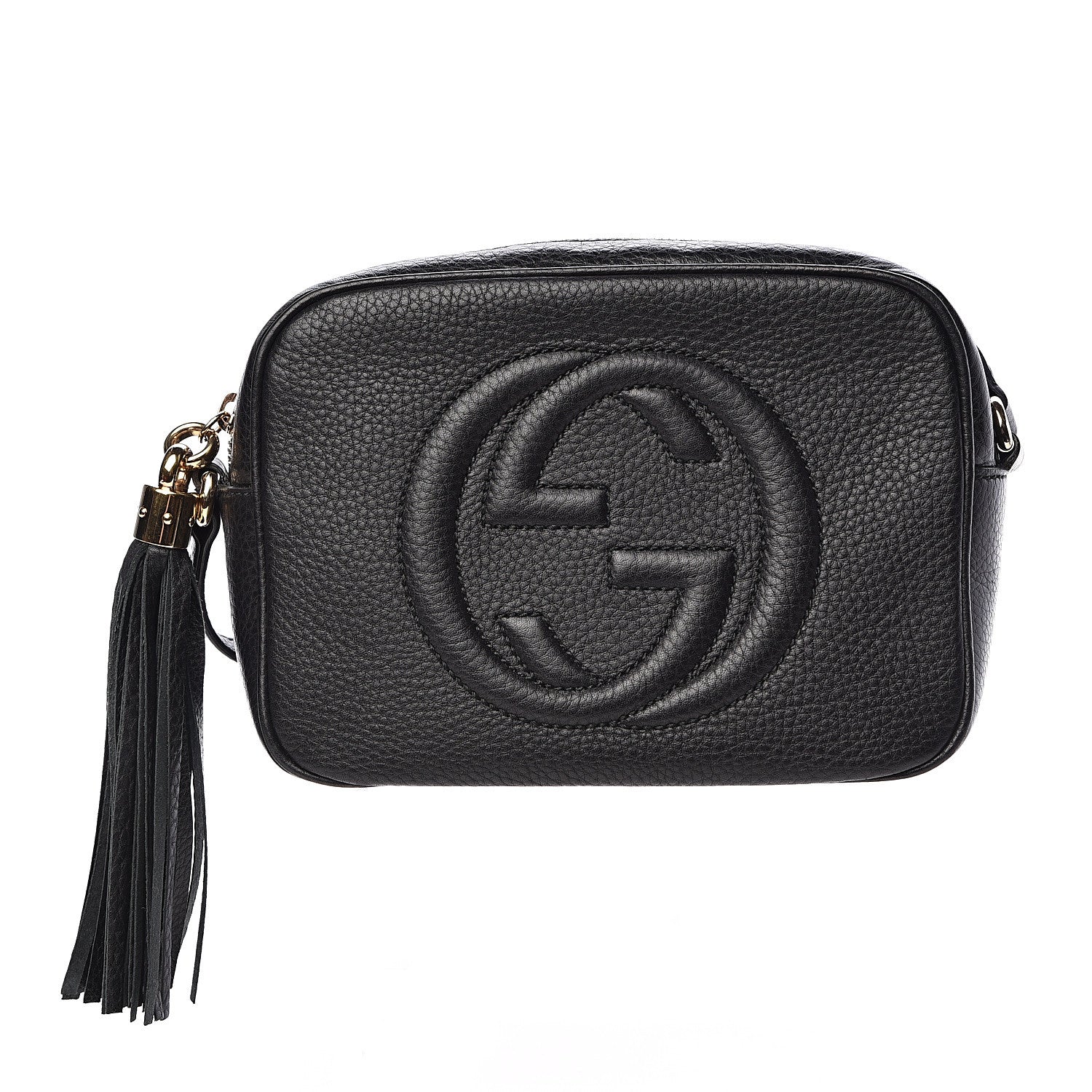 Gucci Pebbled Calfskin Small Soho Disco Bag Black 1 of 18