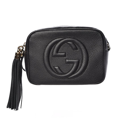 Gucci Pebbled Calfskin Small Soho Disco Bag Black 1 of 18