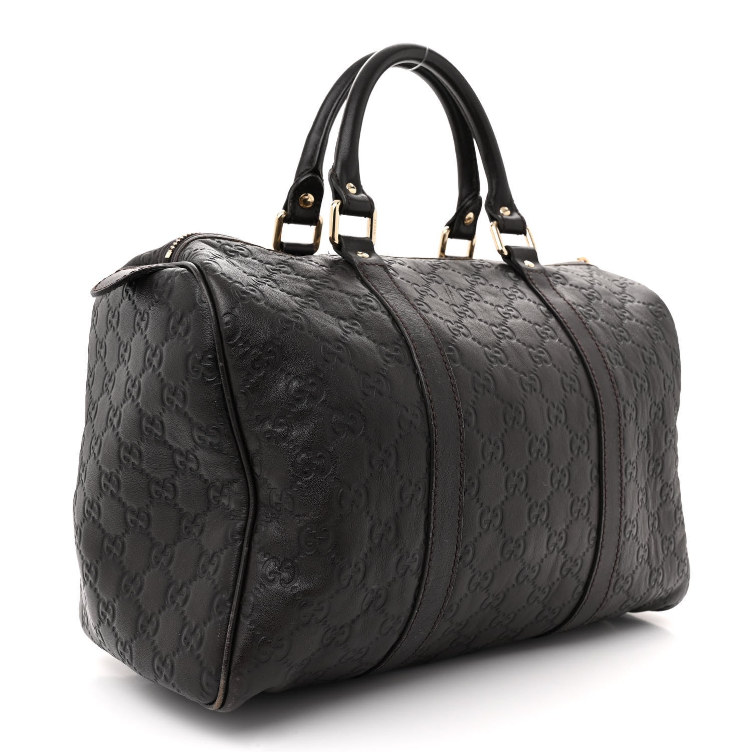Gucci Guccissima Medium Joy Boston Black 3 of 17