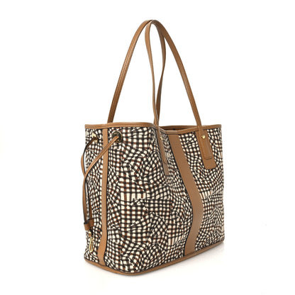MCM Visetos Medium Liz Reversible Shopper Tote Cognac 5 of 17
