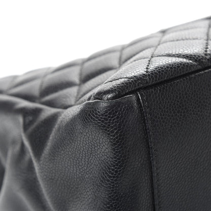 Chanel Caviar Quilted Grand Shopping Tote GST Black 9 of 13