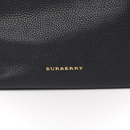Burberry Grainy Calfskin Medium Cale Hobo Black 9 of 9