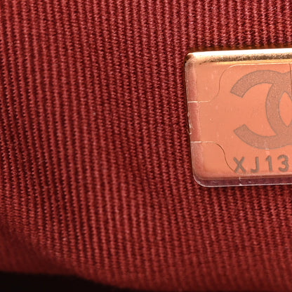 Chanel Caviar Quilted Small Twist Your Buttons Flap Burgundy 7 of 10