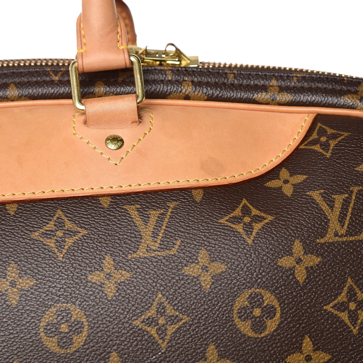 Louis Vuitton Monogram Alize 2 Compartment Luggage Travel Bag 21 of 24