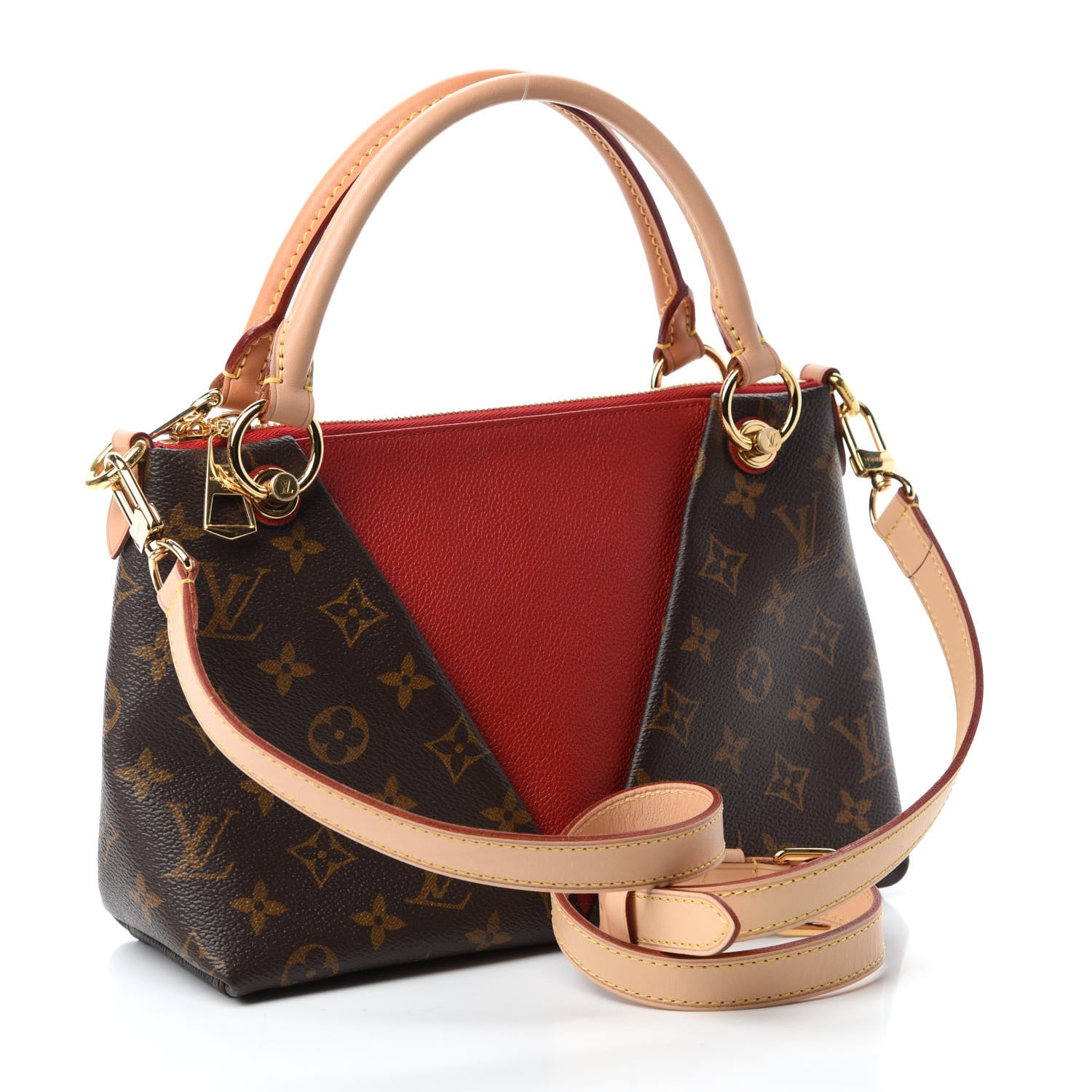 Louis Vuitton Monogram V Tote BB Cherry 3 of 10