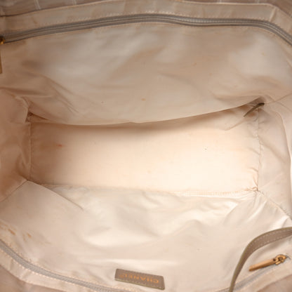 Chanel Nylon Medium Travel Tote Beige 5 of 11