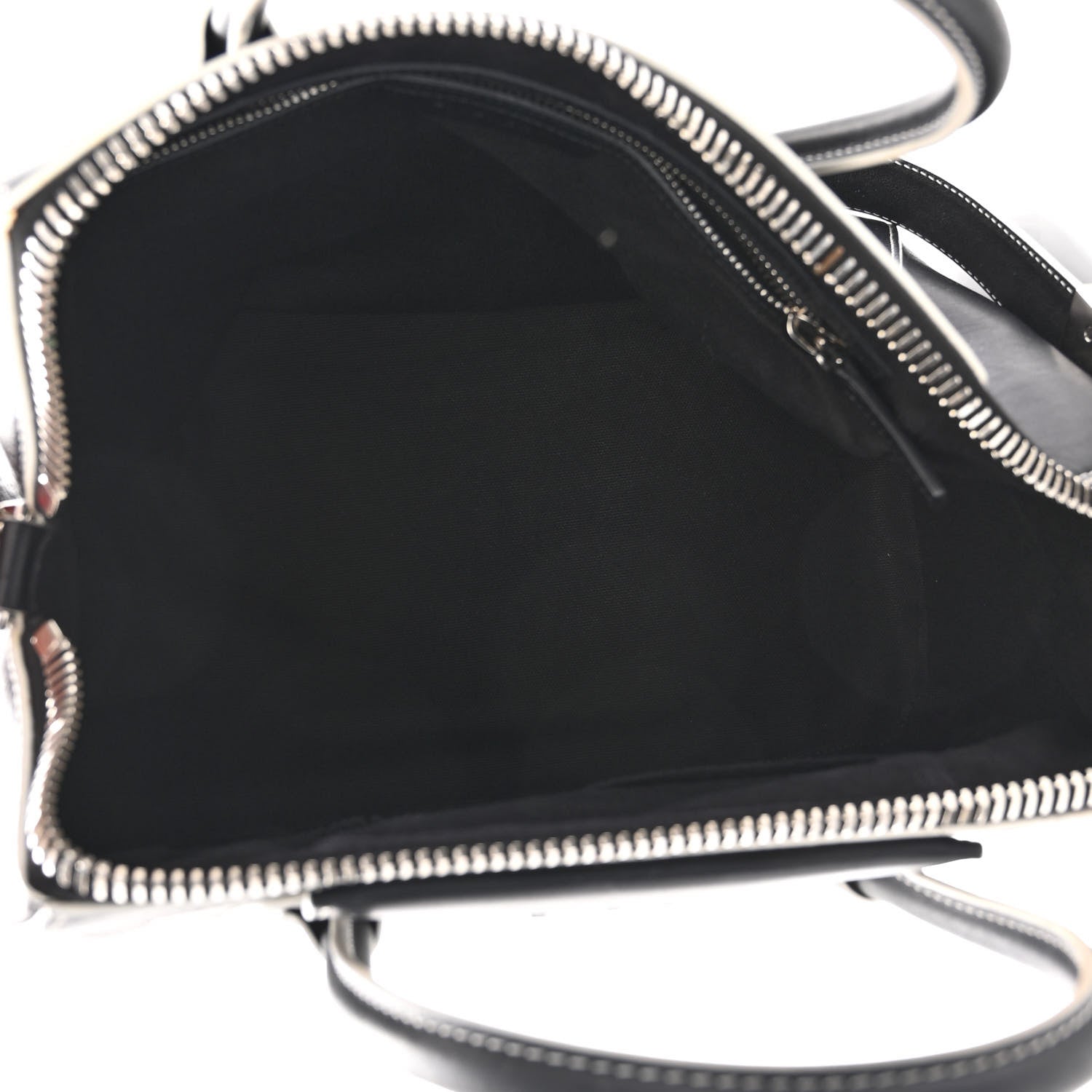 Givenchy Calfskin Contrast Stitched Medium Antigona Black 5 of 14