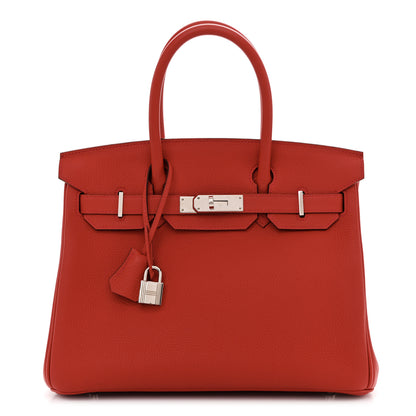 Hermes Togo Birkin 30 Geranium 1 of 12