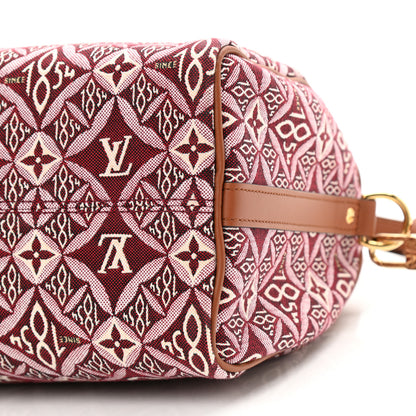Louis Vuitton Jacquard Since 1854 Speedy Bandouliere 25 Bordeaux 10 of 10