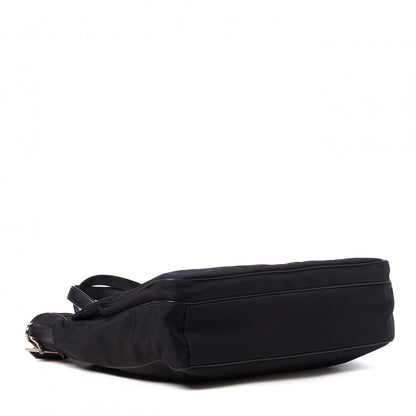 Prada Tessuto Nylon Saffiano Shopping Tote Black 3 of 8
