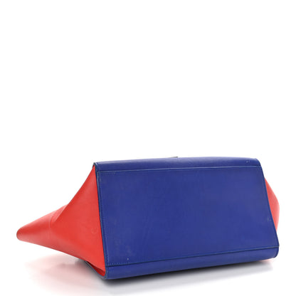 Celine Smooth Calfskin Medium Tri-Color Trapeze Black 3 of 22