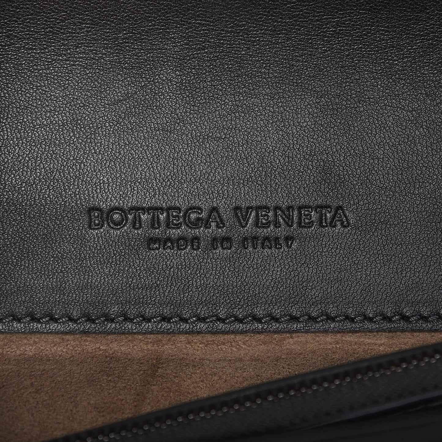 Nappa Intrecciato Olimpia Knot Clutch New Light Grey