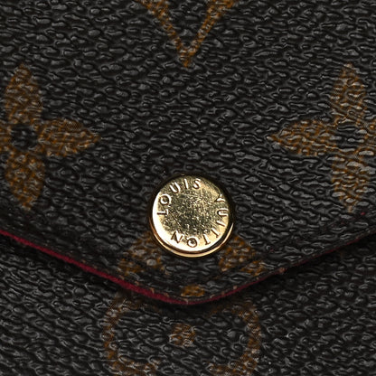 Louis Vuitton Monogram Pochette Felicie Chain Wallet Fuchsia 14 of 18
