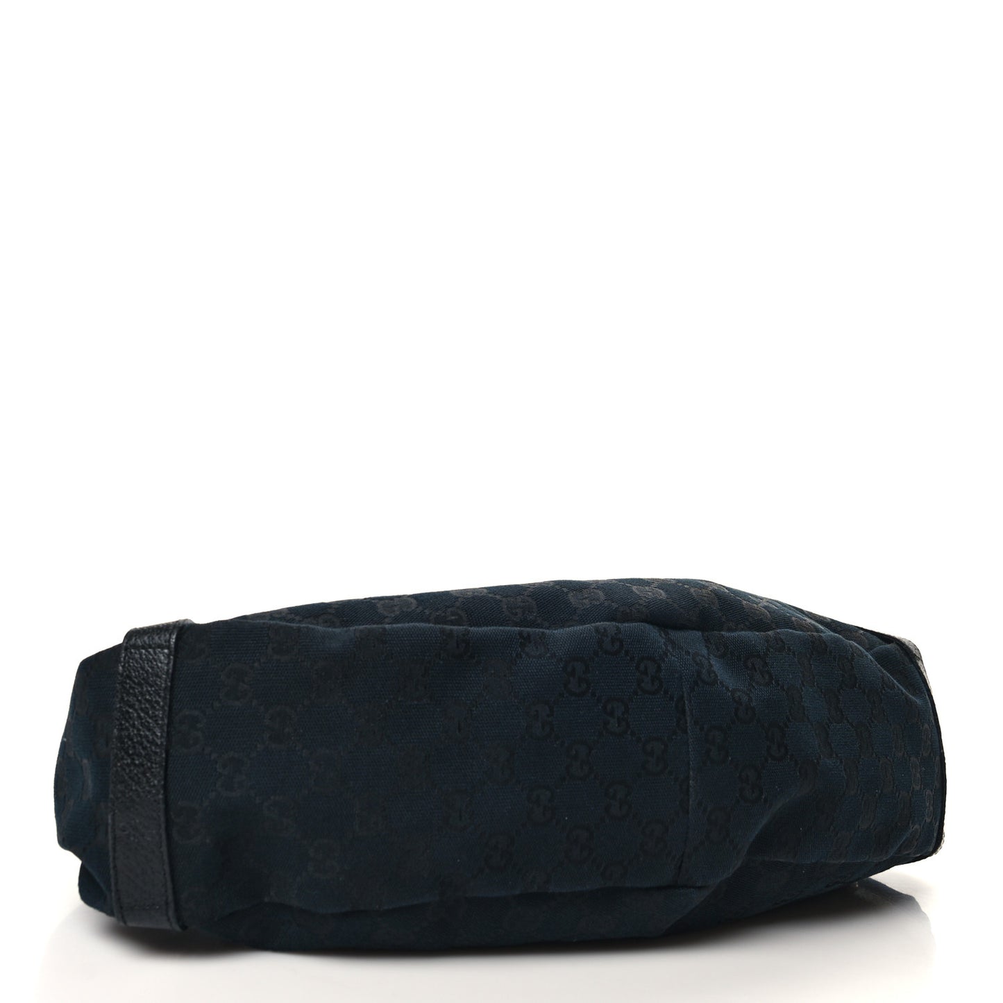 Monogram Medium Abbey Shoulder Bag Black