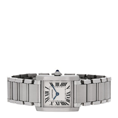 Cartier Stainless Steel 20mm Tank Francaise Quartz Watch 2 of 5