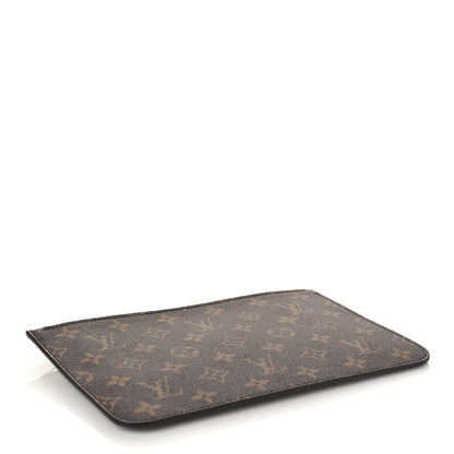 Louis Vuitton Monogram Neverfull MM GM Pochette Fuchsia 4 of 8