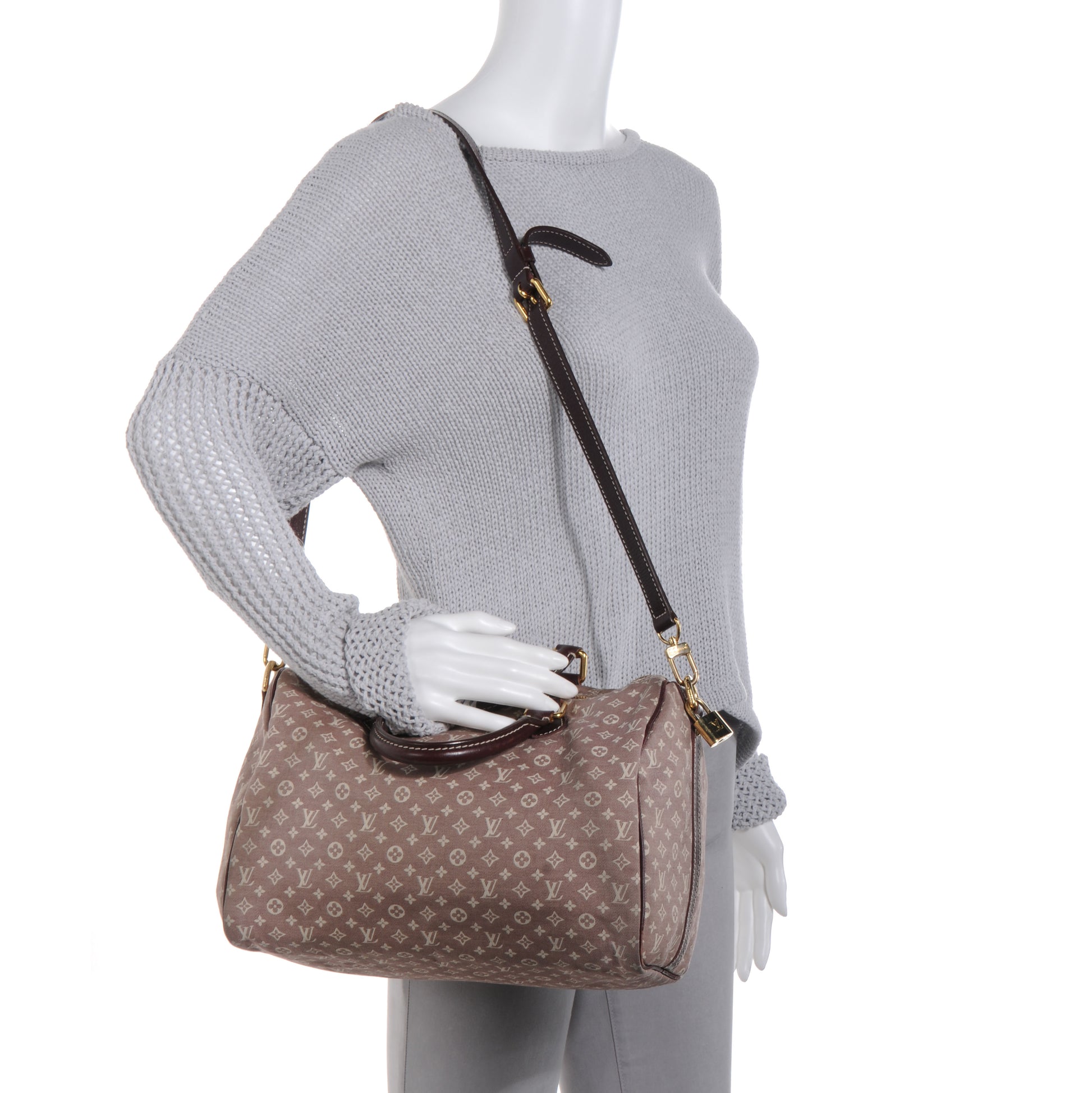 Louis Vuitton Monogram Idylle Speedy Bandouliere 30 Sepia 2 of 8