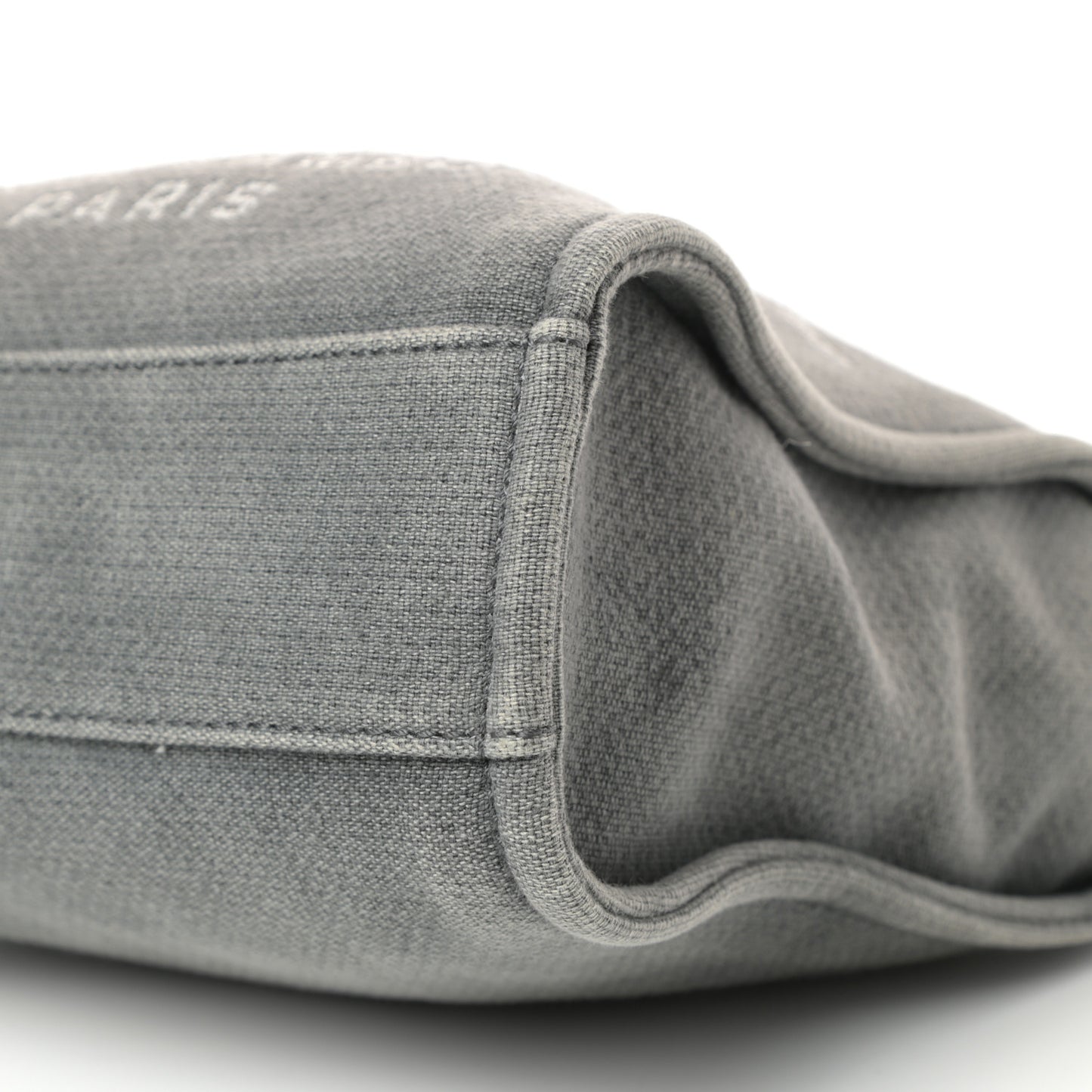 Canvas Mini Deauville Tote Grey