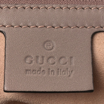 Gucci Calfskin Matelasse Medium GG Marmont Shoulder Bag Porcelain Rose 8 of 15