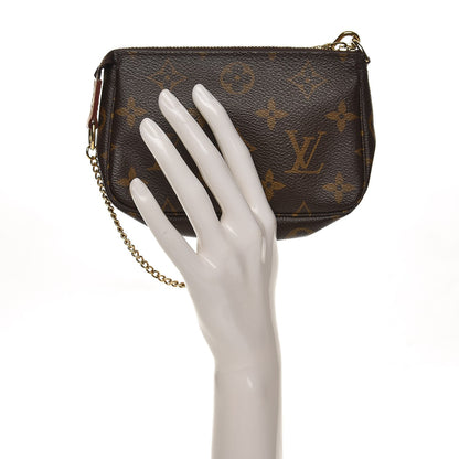 Louis Vuitton Monogram Mini Pochette Accessories 2 of 7