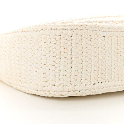 Miu Miu Crochet Mini Wander Hobo White 9 of 10