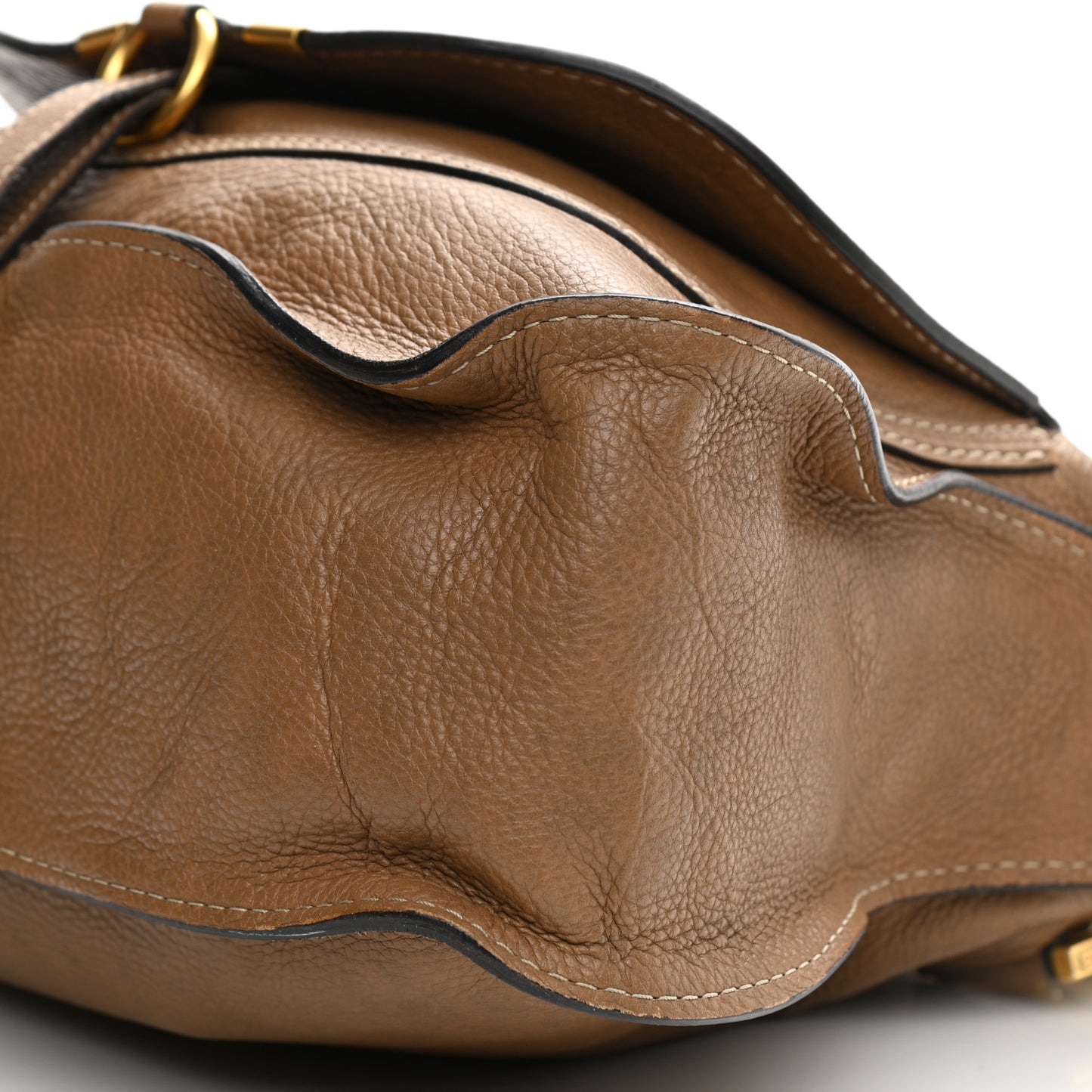 Calfskin Medium Marcie Satchel Nut
