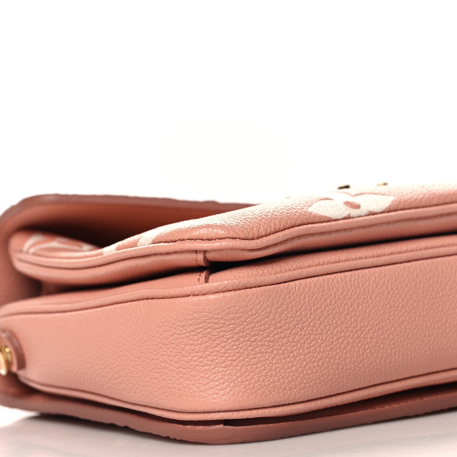 Louis Vuitton Empreinte Monogram Giant Pochette Metis Rose Trianon Cream 9 of 10