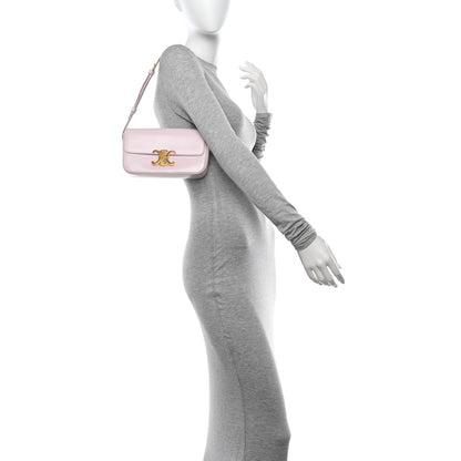 Celine Shiny Calfskin Triomphe Lilac 2 of 14