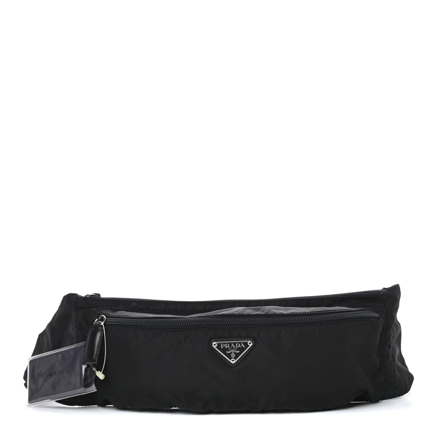 Tessuto Nylon Montagna Belt Bag Black